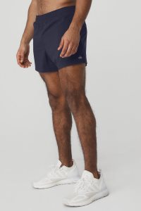 Alo Yoga 5 Adapt Kurze Hose Navy | AQRUOCP-06