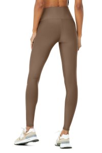 Alo Yoga 7/8 High-Taille Airlift Leggings Kaffee | ORIPDMG-53