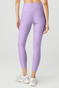 Alo Yoga 7/8 High-Taille Airlift Leggings Lila | ORXLDMZ-73