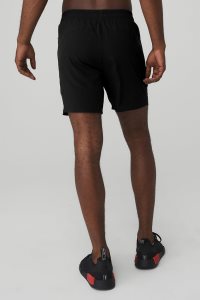 Alo Yoga 7 Advance 2-In-1 Kurze Hose Schwarz | VSACNXT-14