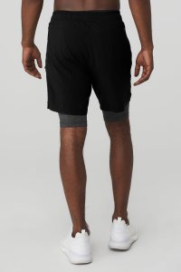 Alo Yoga 7 Unity 2 In 1 Kurze Hose Schwarz | KETBLIH-89