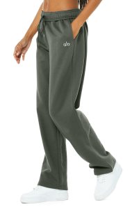 Alo Yoga Accolade Gerade Leg Sweatpant Sporthosen Dunkelgrün | DILFQZJ-96