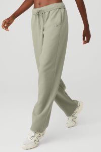 Alo Yoga Accolade Gerade Leg Sweatpant Sporthosen Zitrone Grün | DNMIVFH-67
