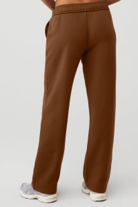 Alo Yoga Accolade Gerade Leg Sweatpant Sporthosen Braun | EXGCOZR-43