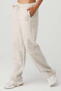 Alo Yoga Accolade Gerade Leg Sweatpant Sporthosen Beige | GTHAFEW-68