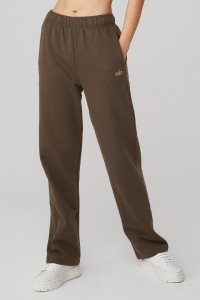 Alo Yoga Accolade Gerade Leg Sweatpant Sporthosen Kaffee | IJVSOTW-72