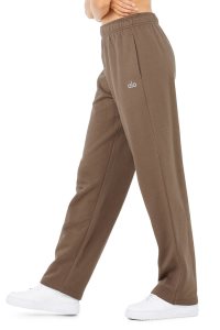 Alo Yoga Accolade Gerade Leg Sweatpant Sporthosen Kaffee | KZQMDTH-57