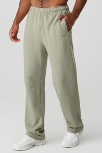 Alo Yoga Accolade Gerade Leg Sweatpant Sporthosen Zitrone Grün | WRENATL-65