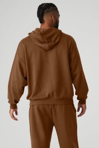 Alo Yoga Accolade Hoodie Braun | PYXHNEC-38