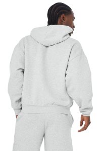 Alo Yoga Accolade Hoodie Grau | AZQJDHC-78