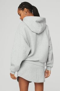 Alo Yoga Accolade Hoodie Grau | RSUJLQG-23