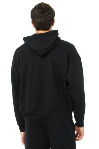 Alo Yoga Accolade Hoodie Schwarz | IMFKVEG-60