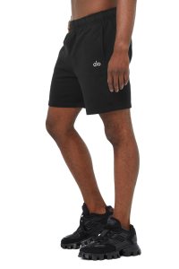 Alo Yoga Accolade Sweat Kurze Hose Schwarz | XRWIGOB-15