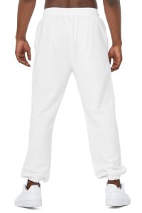 Alo Yoga Accolade Sweatpant Sporthosen Weiß | CJGFXNL-89