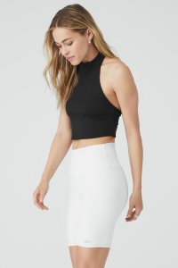 Alo Yoga Airbrush Millennial Muskelshirt Schwarz | RQVZAFW-42