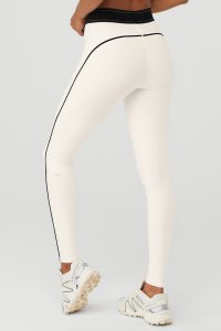 Alo Yoga Airlift High-Taille Suit Up Leggings Weiß | PQKWFEN-21