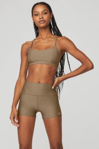 Alo Yoga Airlift Intrigue BHs Khaki | KGTIHPE-45