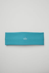 Alo Yoga Airlift Stirnband Blau | TWALCXZ-70