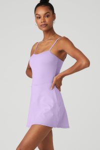 Alo Yoga Alosoft Courtside Tennis Kleider Lila | LTYCMXU-84