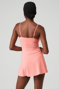 Alo Yoga Alosoft Courtside Tennis Kleider Rosa | YVHADQI-79