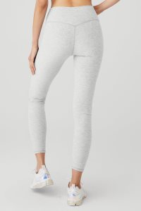 Alo Yoga Alosoft High-Taille 7/8 Highlight Leggings Grau | VOUTNYE-61