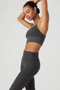 Alo Yoga Alosoft Lavish BHs Dunkelgrau | IRVLBUA-40