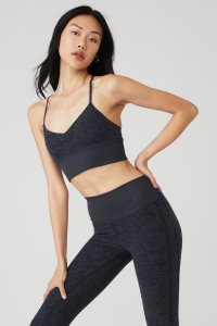 Alo Yoga Alosoft Lavish BHs Navy | JIFYPRW-06