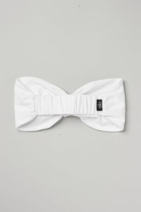 Alo Yoga Alosoft Stirnband Weiß | XJMFYOT-68