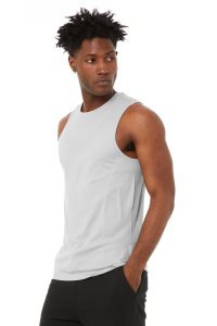 Alo Yoga Amplify Seamless Muscle Muskelshirt Grau | DHEGJAF-29