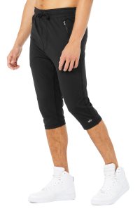 Alo Yoga Balance Capri Pant Sporthosen Schwarz | LQBYEHT-21