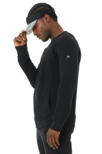 Alo Yoga Base Sweatshirt Hoodie Schwarz | HTJSLIZ-70