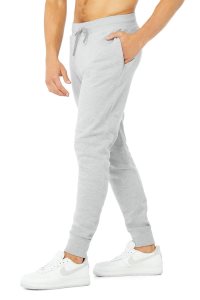 Alo Yoga Baseline Sweatpant Sporthosen Grau | KBIOFDL-37