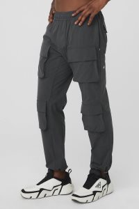 Alo Yoga Cargo Venture Pant Sporthosen Dunkelgrau | QKXSRHN-64