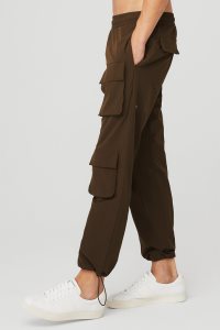 Alo Yoga Cargo Venture Pant Sporthosen Kaffee | VZTBPYC-95