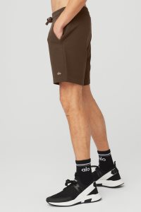 Alo Yoga Chill Kurze Hose Kaffee | IPSCZRK-82