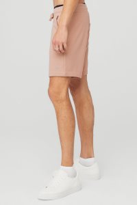 Alo Yoga Chill Kurze Hose Rosa | PEGNHAL-54