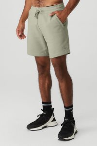 Alo Yoga Chill Kurze Hose Zitrone Grün | VCWKGNB-28