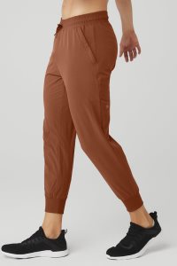 Alo Yoga Co-Op 7/8 Pant Sporthosen Rot | PMLCKYH-01