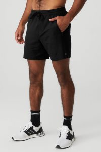 Alo Yoga Conquer Reform Kurze Hose Schwarz | HUXKJFO-21