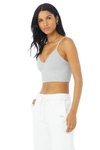 Alo Yoga Delight Bralette BHs Grau | FIXPDQC-23