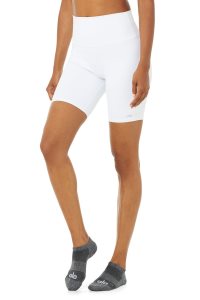 Alo Yoga Everyday Socken Dunkelgrau Weiß | DHEOMGI-72
