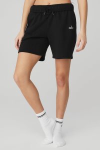 Alo Yoga Half-Crew Throwback (2 Pack) Socken Weiß Schwarz | BYQSDFR-52