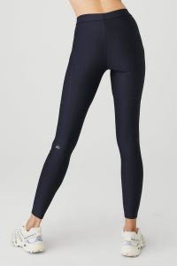 Alo Yoga High-Taille 4 Pocket Utility Leggings Navy | JNWKSRY-95
