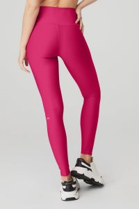 Alo Yoga High-Taille Airlift Leggings Rot | YGQRBDJ-83