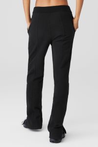 Alo Yoga High-Taille Offline Gerade Leg Sweatpant Sporthosen Schwarz | FYAHRGN-95