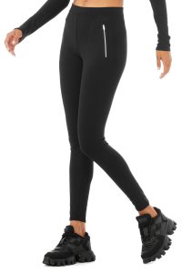 Alo Yoga High-Taille Thrill Seeker Leggings Schwarz | YVUNWSD-57