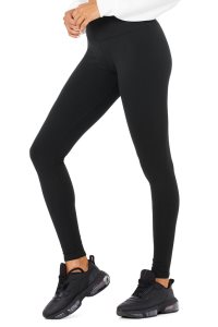 Alo Yoga High-Taille Winter Warmth Plush Leggings Schwarz | YQBOJFR-48