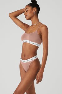 Alo Yoga Icon Cami Lauf Bh Helllila | NAEYRLJ-50