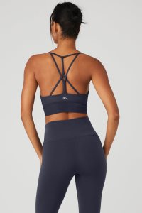 Alo Yoga Lavish BHs Navy | UXMYCAD-09