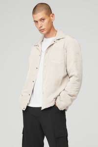 Alo Yoga Legend Jacke Beige | HGWMUOY-79